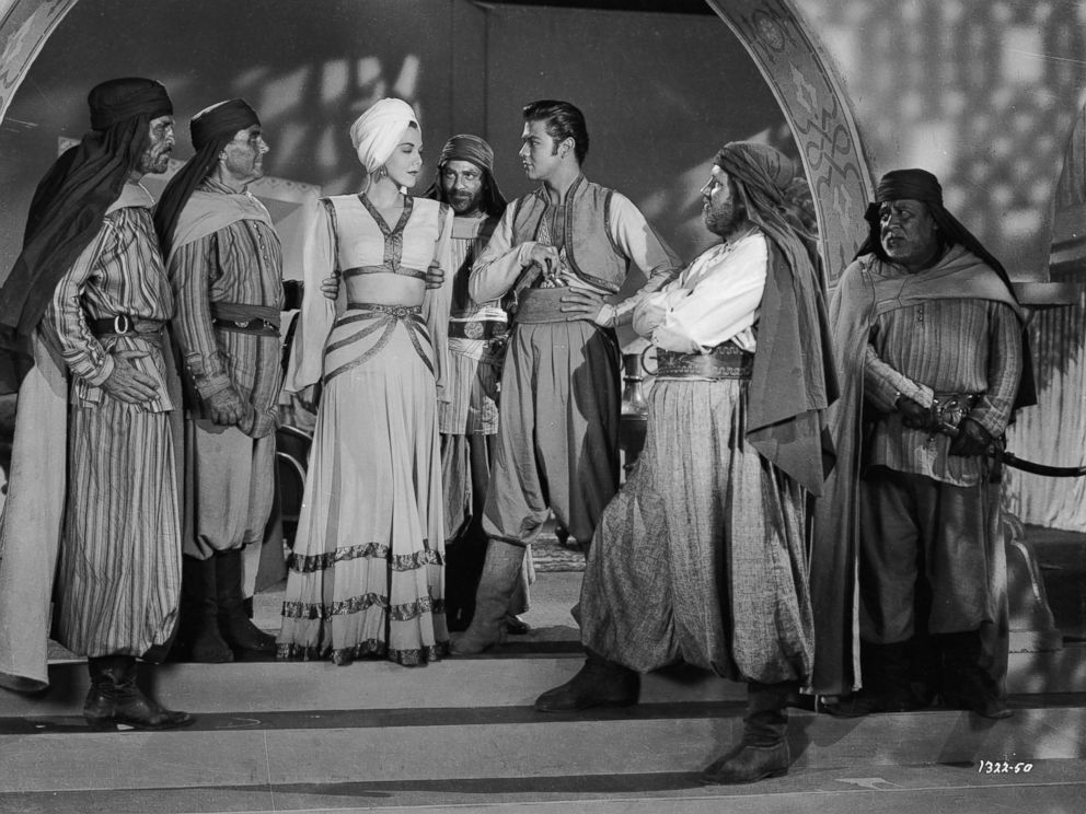 PHOTO: Turhan Bey stars with Maria Montez in Ali Baba and the Forty Thieves directed by Arthur Lubin in 1944.