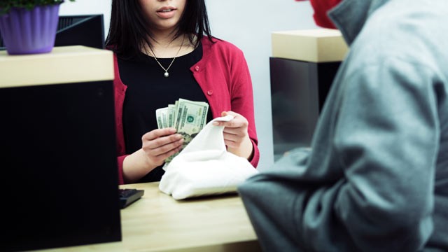 A recent UK study found that robbing banks does not pay well.