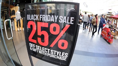 BLACK FRIDAY DRAWS CROWDS, BUT SPENDING IN DOUBT