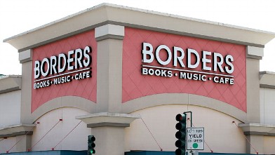 PHOTO: A sign is displayed in front of a Borders Bookstore in this July 18, 2011 file photo in San Francisco, Cali.