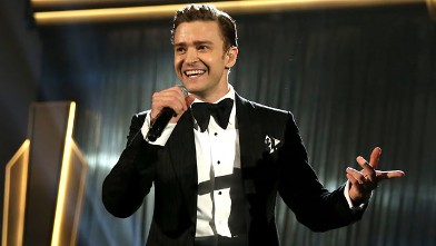 PHOTO: Singer Justin Timberlake onstage during the 55th Annual GRAMMY Awards at STAPLES Center on February 10, 2013 in Los Angeles, California.