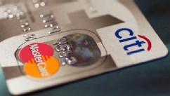PHOTO: A Citibank logo is pictured on a credit card in New York on April 15, 2004.