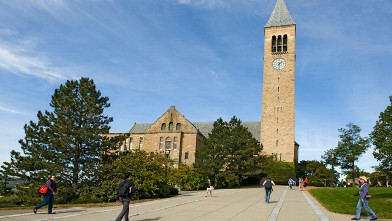 PHOTO: McGraw Tower and Chimes, Cornell University campus, Ithaca, New York