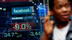 PHOTO: Facebook share price on Nasdaq