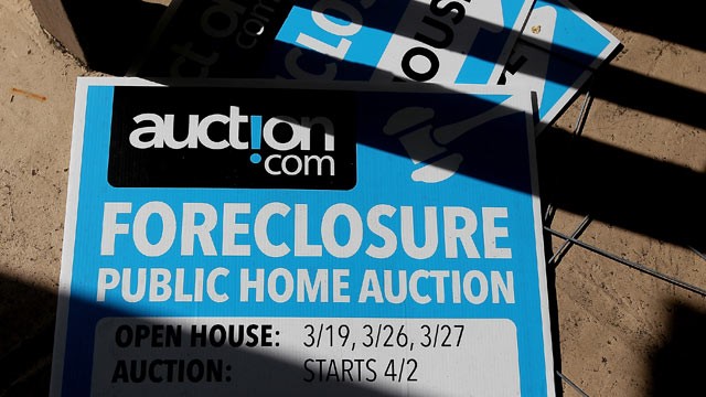 PHOTO: Foreclosed home