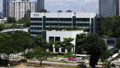 PHOTO: The Asia campus of Insead stands in Singapore, Dec. 6, 2010.