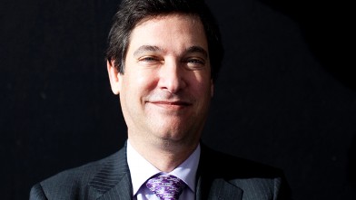 PHOTO: Jim Breyer, managing partner with Accel Partners and board member of Facebook Inc., stands for a photograph on the third day of the World Economic Forum (WEF) Annual Meeting 2011 in Davos, Switzerland, on Jan. 28, 2011.