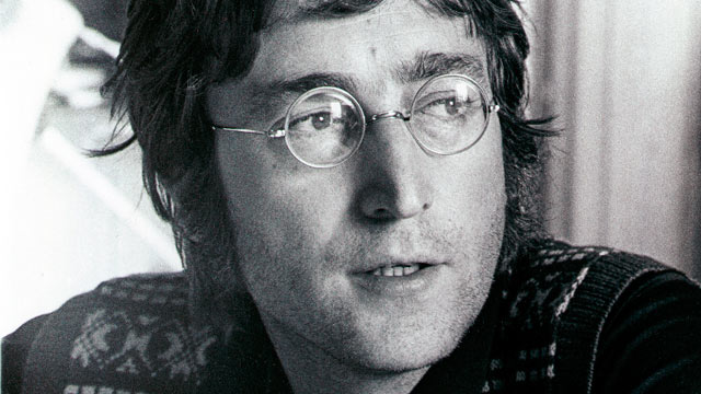 PHOTO: John Lennon is pictured during the making of the film 'Imagine.'