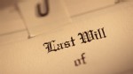 PHOTO: Last will and testament