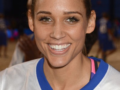 PHOTO: Lolo Jones attends DIRECTV'S 7th Annual Celebrity Beach Bowl at DTV SuperFan Stadium at Mardi Gras World on in this February 2, 2013 file photo taken in New Orleans, Louisiana.