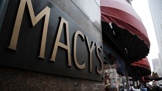 PHOTO: People walk in front of Macy's Holiday Shopping Windows outside Macy's Herald Square, Dec. 1, 2012 in New York.
