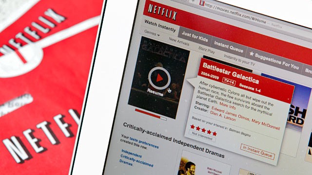 PHOTO: Netflix streaming service