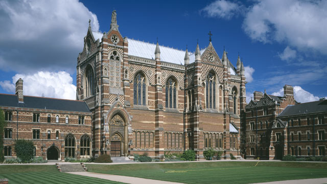 PHOTO: The Chapel, Keble College, Oxford University, Oxford.