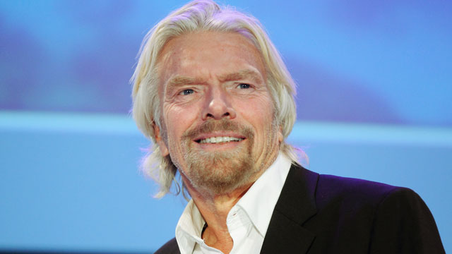 PHOTO: Sir Richard Branson speaks during the Captain Planet Foundations benefit gala, Dec. 7, 2012 in Atlanta, Georgia.