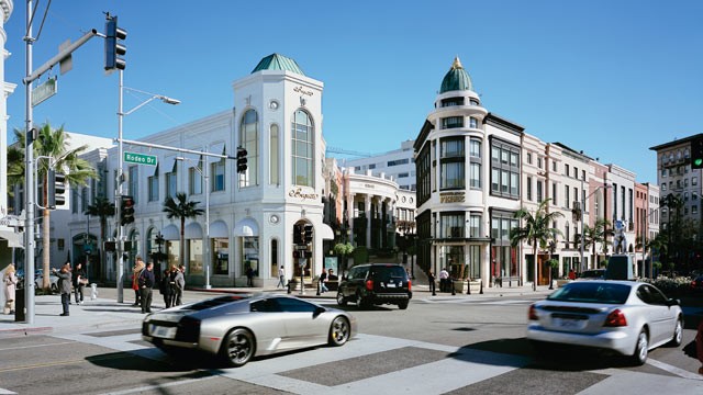 PHOTO: Rodeo Drive in Los Angeles, Calif. is seen in this undated stock photo.