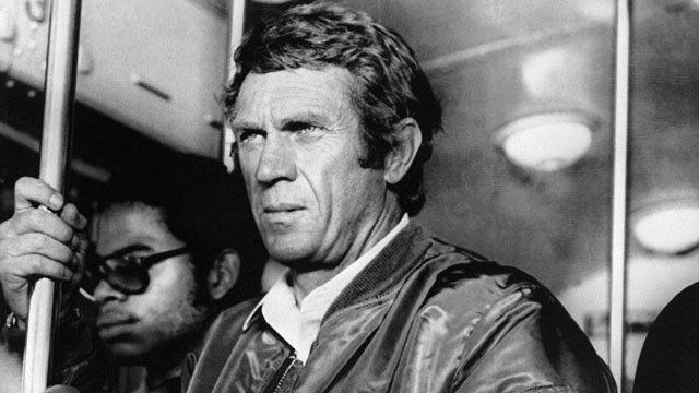 PHOTO: Actor Steve McQueen is seen during the shooting of his last movie "The Hunter," in 1980.
