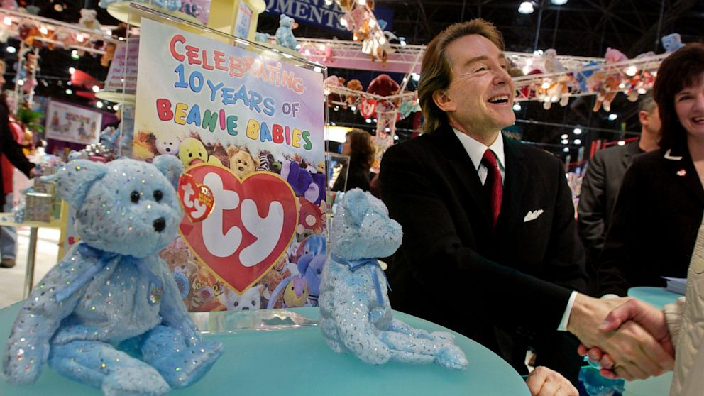 PHOTO: Ty Warner at toy fair
