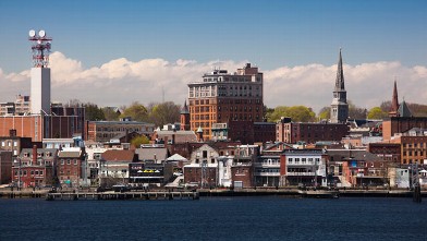 PHOTO: New London, Connecticut is seen in this undated stock photo.