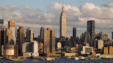 PHOTO: The New York City skyline is seen in this undated stock photo.