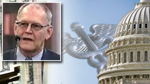 Retired health insurance executive Wendell Potter told Congress today that insurance companies routinely rip off customers.