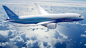 Photo: Boeing halted 787 production at its Italian subcontractor
