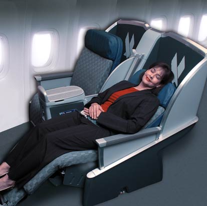 posh airline seats