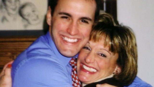 PHOTO: The Bryski family in New Jersey is hoping to push forward a bill that provides transparency for student loan co-signers. Christopher Bryski, a graduate of Rutgers University shown with his mother, died in 2006.