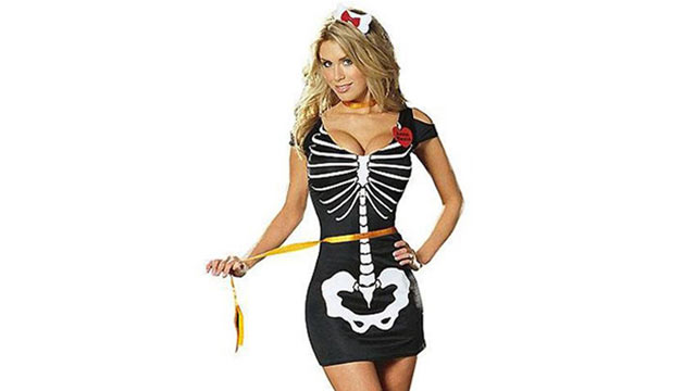 PHOTO: Rickys is selling a Halloween costume that allows women to dress up like anorexia nervosa, called "Anna Rexia".