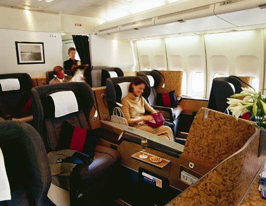 posh airline seats