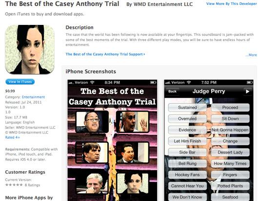 Casey Anthony Merchandise