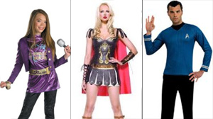 PHOTO A variety of costumes are shown from amazon.com.