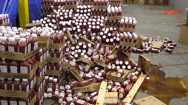 PHOTO: Counterfeit ketchup
