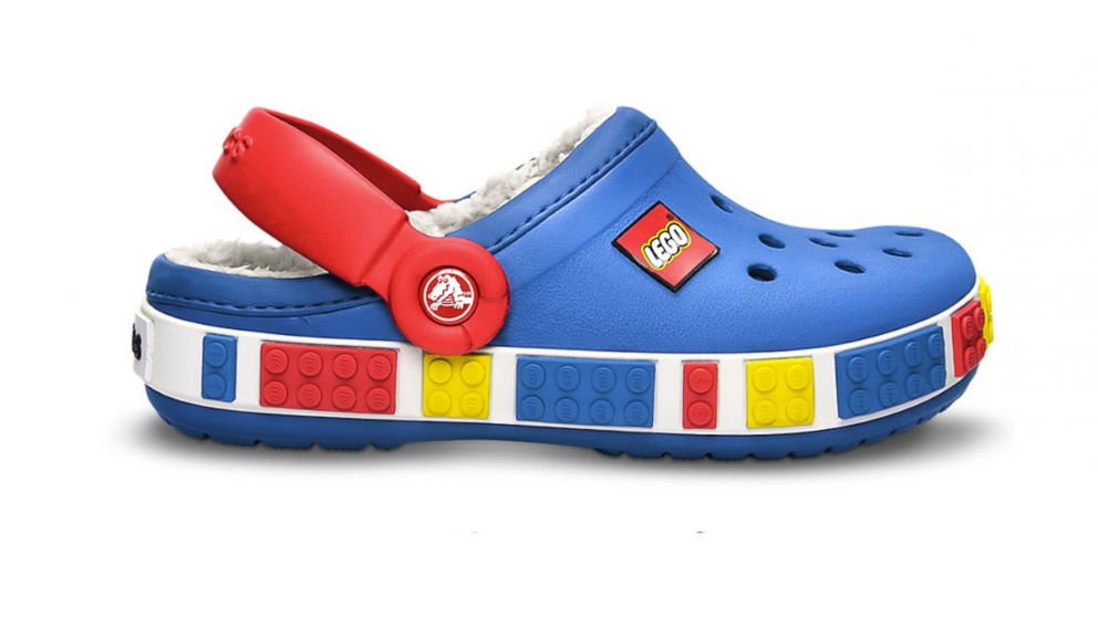 PHOTO: Lego Crocs are for sale online.