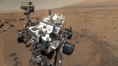PHOTO: On Mars, the rover Curiosity continues to explore the surface of the planet for signs of life.