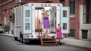 PHOTO: Emily Benson, whose mobile boutique, the Fashion Truck, does business in Boston.