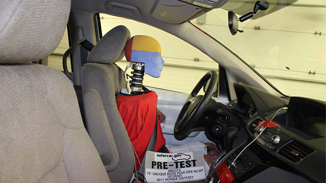 PHOTO: Female crash-test dummy