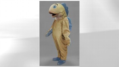 PHOTO: A fish mascot costume for Halloween is being sold for $1,369.95 on Amazon.com.