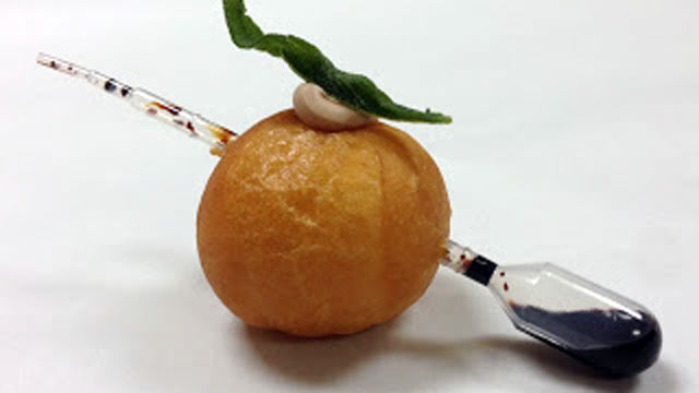 PHOTO: A foie gras-filled doughnut hole is to be offered free of charge to the public by two locations of Psycho Donuts, located in San Francisco, for National Doughnut Day on June 7th.