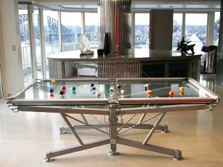 $73K Glass Pool Table Buyer Says He Was Hustled