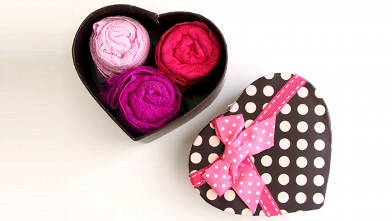PHOTO: A Valentine's Day lingerie gift box by Hanky Panky, is shown.