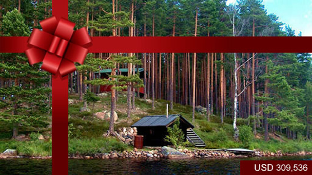PHOTO: Hastholmen is a private island with 2 cottages, a sauna by the waterside, a boathouse, and several sundecks and bathing spots by the water.