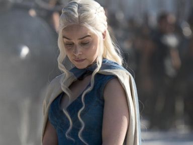 PHOTO: Emilia Clarke as Daenerys Targaryen in the fourth season of the HBO show, Game of Thrones. 