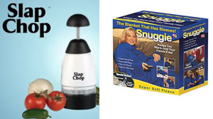 CONSUMER REPORTS? TESTS OF 15 POPULAR INFOMERCIAL PRODUCTS REVEAL MANY ARE NOT WORTH BUYING Snuggie, Slap Chop, and Shamwow among them