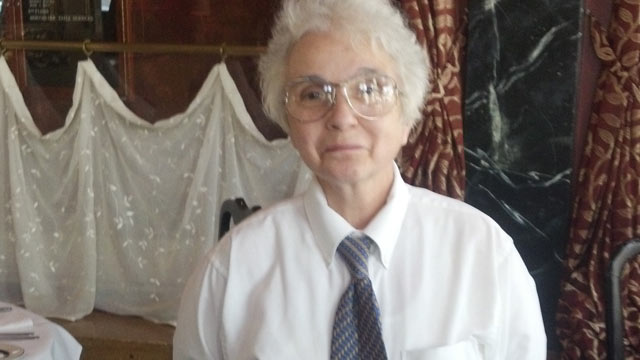 PHOTO: Cleveland waitress, Ginny Hopkins was surprised when she received her IRS Tax refund check for over 400,000 dollars.