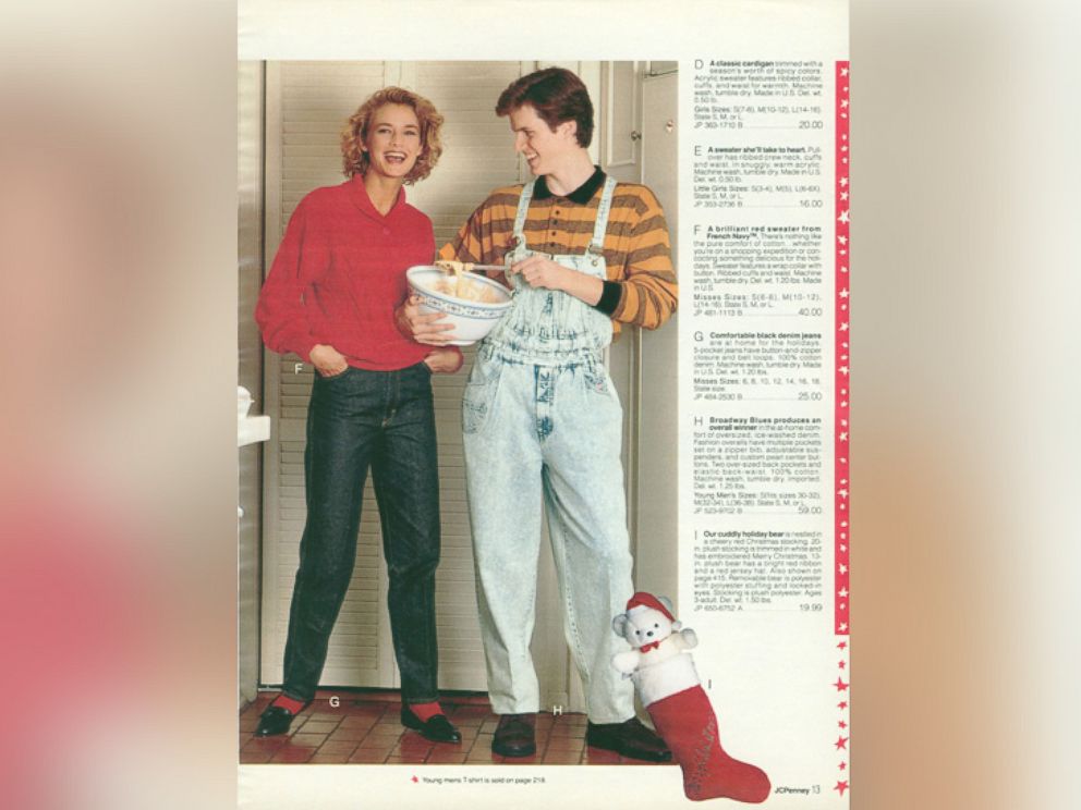PHOTO: JCPenneys 1990 Christmas catalog is pictured.
