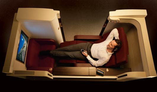 posh airline seats