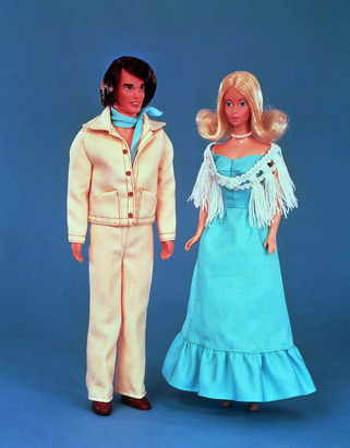 Here's Ken and Barbie together in 1977 Mattel 