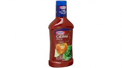 PHOTO: Kraft Catalina dressing contains Red 40.