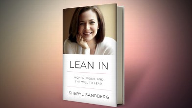 PHOTO: Sheryl Sandberg's book, "Lean In."