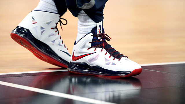 PHOTO: LeBron X sneakers